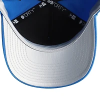 Casquette ajustable New Era 9FORTY M-Crown A-Frame bleu métallisé des Lions de Detroit pour femme