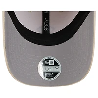 Women's New Era Cream Detroit Lions Comfy 9FORTY Adjustable Hat