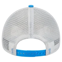 Women's New Era White/Blue Detroit Lions Friendship Bracelet 9FORTY Adjustable Hat