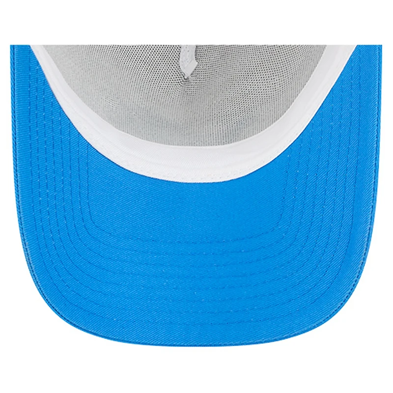 Women's New Era White/Blue Detroit Lions Friendship Bracelet 9FORTY Adjustable Hat