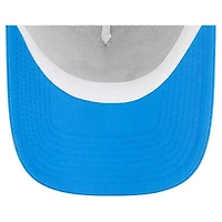 Women's New Era White/Blue Detroit Lions Friendship Bracelet 9FORTY Adjustable Hat