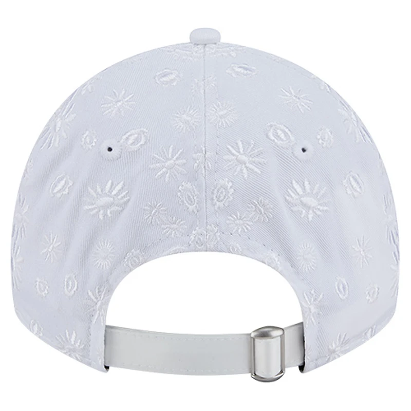 Women's New Era White Detroit Lions Floral 9TWENTY Adjustable Hat