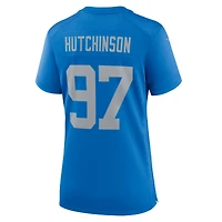Women's Nike Aidan Hutchinson White Detroit Lions Game Jersey