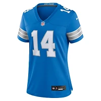 Women's Nike Amon-Ra St. Brown Blue Detroit Lions Team Game Jersey