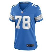 Women's Nike Ben Bartch  Blue Detroit Lions Team Game Jersey