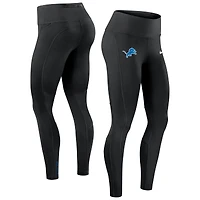 Legging Nike noir Detroit Lions Primetime Epic Fast Dri-FIT pour femme