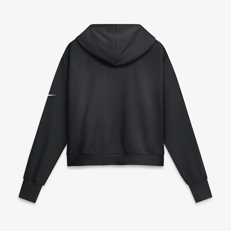 Women's Nike Black Detroit Lions Primetime Full-Zip Hoodie