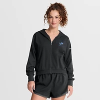 Sweat à capuche zippé Nike Detroit Lions Primetime noir pour femme
