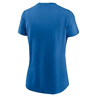 T-shirt Nike bleu Detroit Lions Hometown Local Pack pour femme