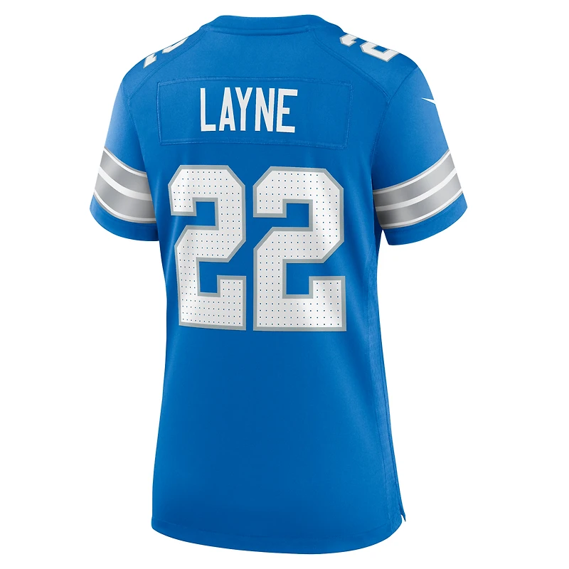 Women's Nike Bobby Layne Blue Detroit Lions Retired Player Game Jersey