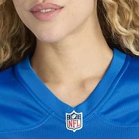 Maillot de match Nike Bobby Layne bleu pour femme des Lions Detroit, joueur retraité