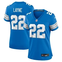 Women's Nike Bobby Layne Blue Detroit Lions Retired Player Game Jersey