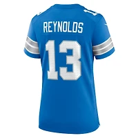 Maillot de match Nike Craig Reynolds bleu Detroit Lions pour femme