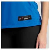 Maillot de match Nike David Montgomery bleu des Lions Détroit pour femme