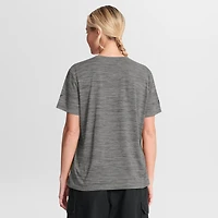 Women's Nike Gray Detroit Lions Sideline Velocity Dri-FIT T-Shirt