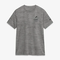 T-shirt Nike Dri-FIT gris Detroit Lions pour femme