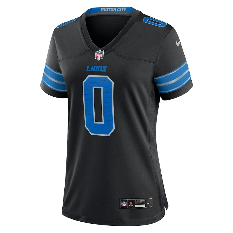 Women's Nike Jahmyr Gibbs Black Detroit Lions 2nd Alternate Game Player Jersey