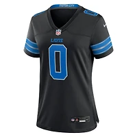 Women's Nike Jahmyr Gibbs Black Detroit Lions 2nd Alternate Game Player Jersey