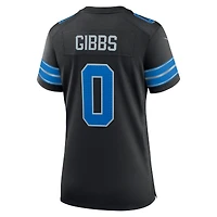 Women's Nike Jahmyr Gibbs Black Detroit Lions 2nd Alternate Game Player Jersey