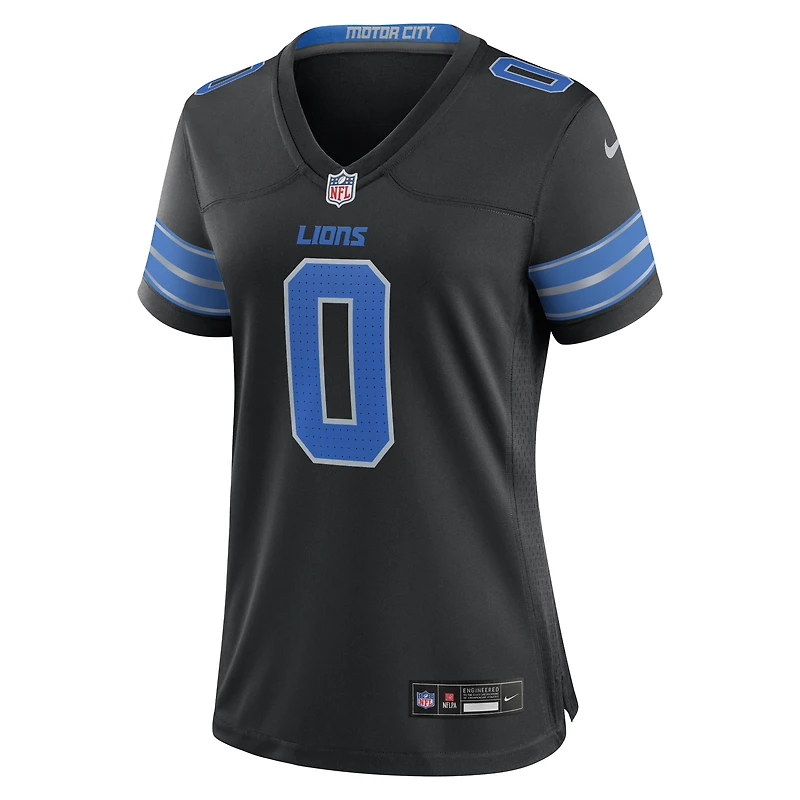 Women's Nike Jahmyr Gibbs Black Detroit Lions 2nd Alternate Game Player Jersey