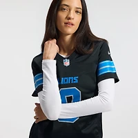 Women's Nike Jahmyr Gibbs Black Detroit Lions 2nd Alternate Game Player Jersey