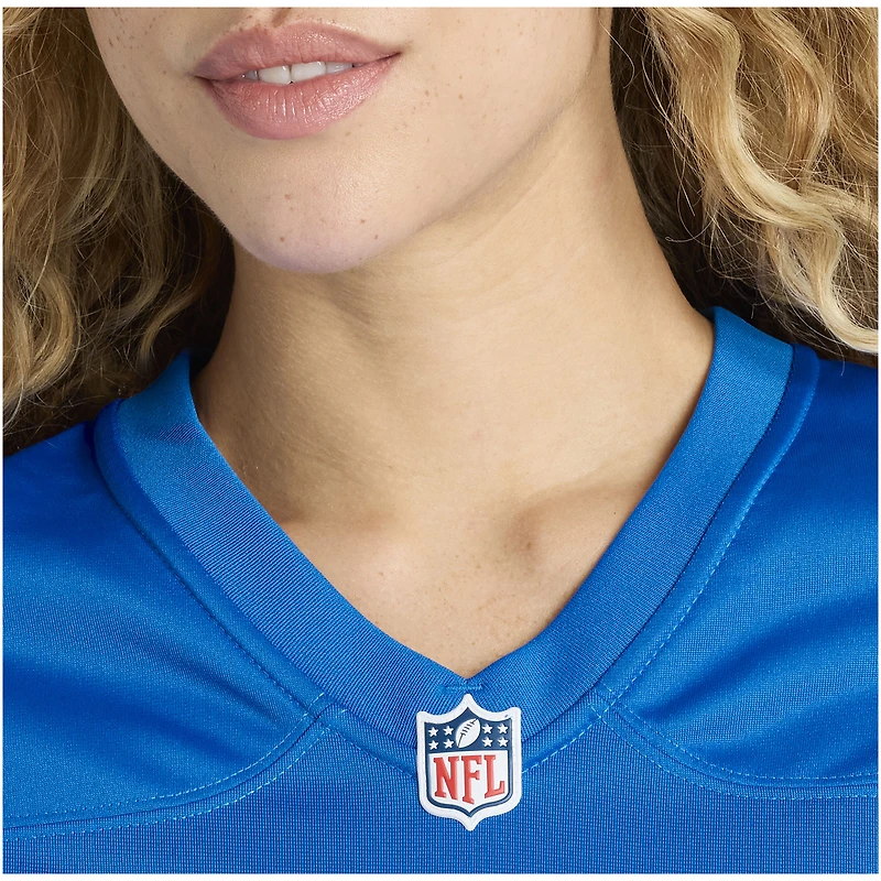 Women's Nike Jamal Adams  Blue Detroit Lions Team Game Jersey