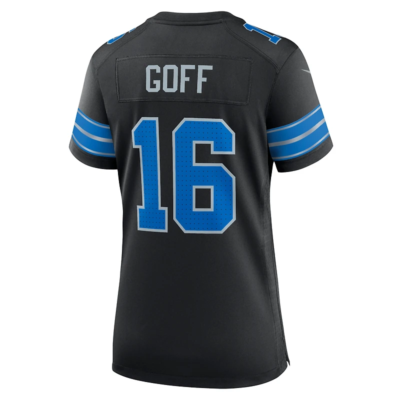 Maillot Nike Jared Goff pour femme, bleu, Detroit Lions Game