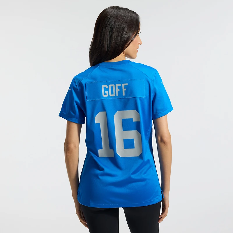 Women's Nike Jared Goff Blue Detroit Lions Alternate Game Jersey