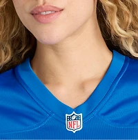 Maillot Nike Malik Cunningham bleu pour femme des Detroit Lions