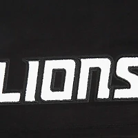 Women's Pro Standard Amon-Ra St. Brown Black Detroit Lions Player Name & Number Cropped Boxy T-Shirt