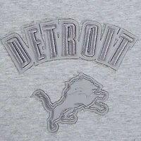 Women's Pro Standard Heather Gray Detroit Lions Triple Tonal Racerback Tank Top