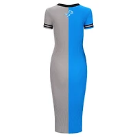 Women's STAUD  Blue/Silver Detroit Lions Colleen Dress