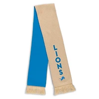 Ensemble écharpe et gants à micro-carreaux ton sur ton pour femme WEAR by Erin Andrews Detroit Lions