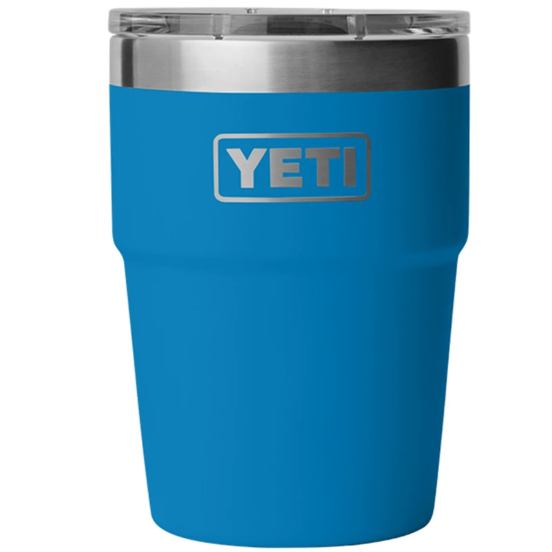 Gobelet empilable Rambler YETI Detroit Lions de 473 ml avec couvercle Magslider