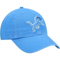 Youth '47 Blue Detroit Lions Logo Clean Up Adjustable Hat