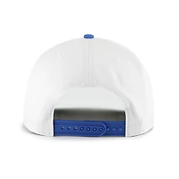 Youth '47 White/Blue Detroit Lions Prime Play Hitch Adjustable Hat