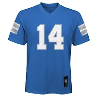 Maillot réplique bleu Amon-Ra St. Brown des Lions de Détroit pour jeunes