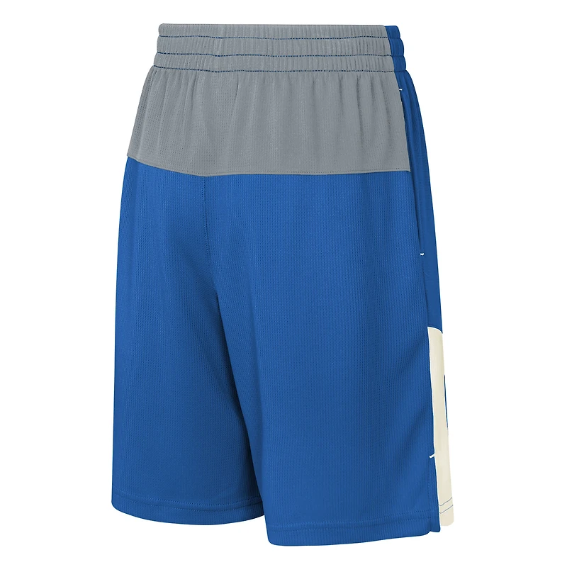 Short en maille Fandemonium bleu pour jeunes des Detroit Lions