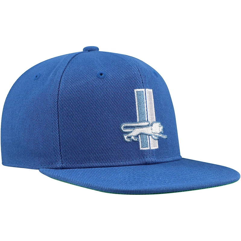 Casquette Snapback Detroit Lions Gridiron Classics Ground bleue Mitchell & Ness pour jeunes