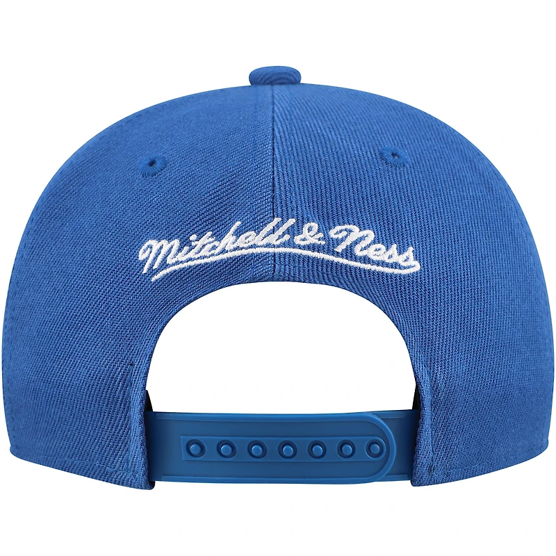 Casquette Snapback Detroit Lions Gridiron Classics Ground bleue Mitchell & Ness pour jeunes