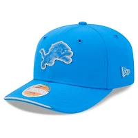 Casquette ajustable New Era bleue Detroit Lions 2026 Sideline 9SEVENTY pour jeunes