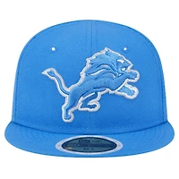 Youth New Era Blue Detroit Lions  Main 59FIFTY Fitted Hat