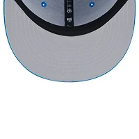 Casquette snapback Main Trucker Detroit Lions bleue New Era pour jeunes