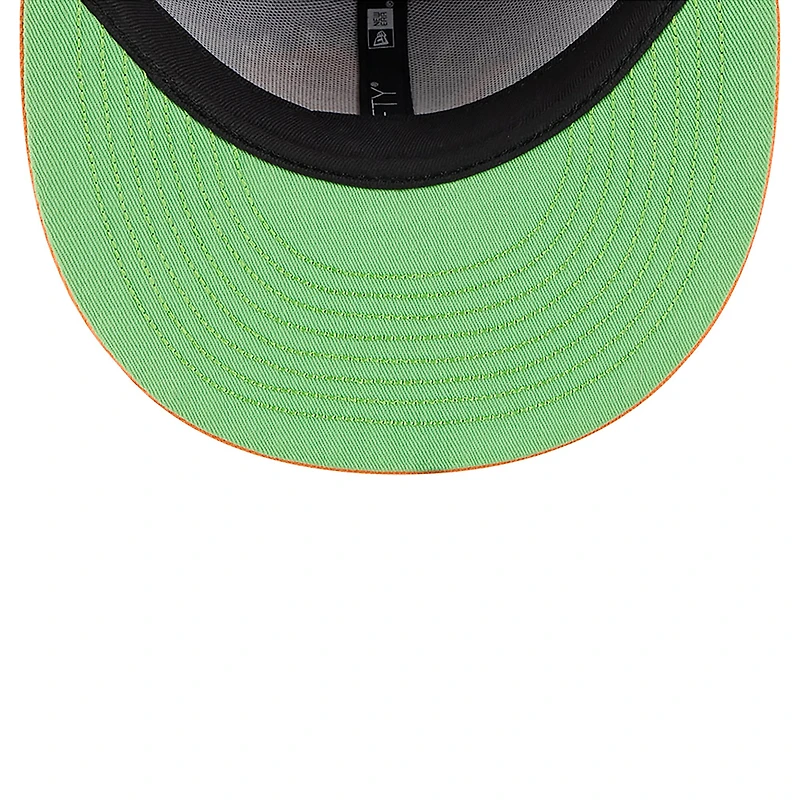 Casquette Snapback Nickelodeon Slime 9FIFTY violette/orange Detroit Lions New Era pour jeune