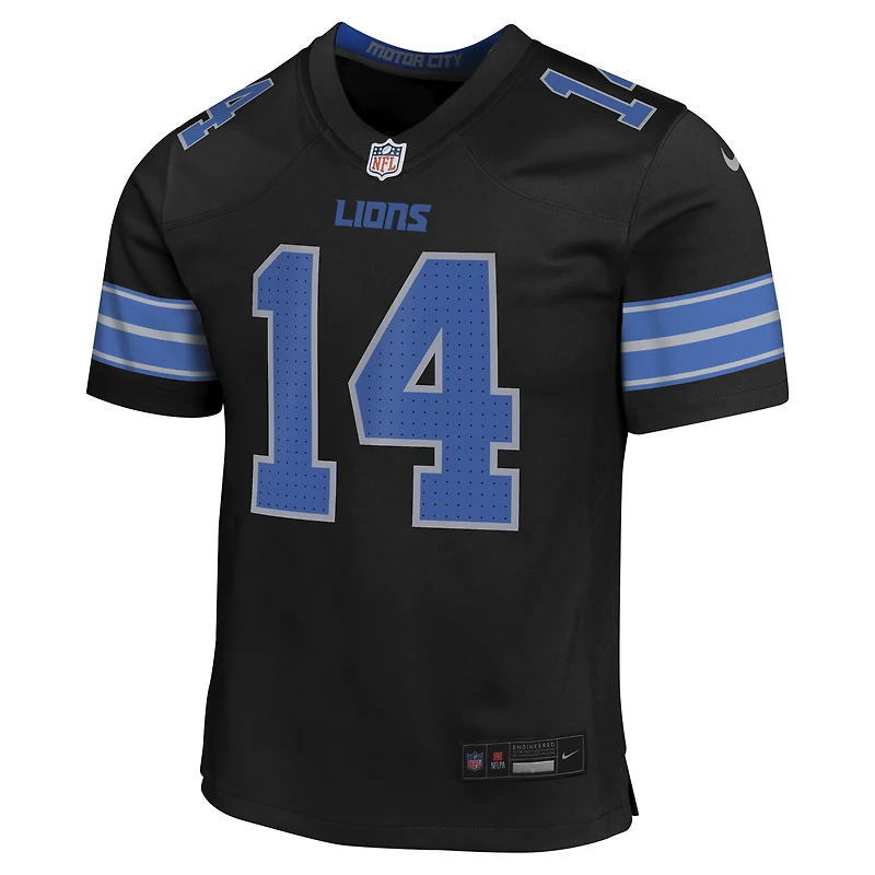 Youth Nike Amon-Ra St. Brown Black Detroit Lions Game Jersey