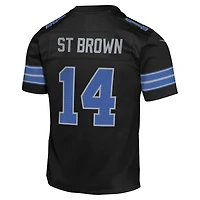 Youth Nike Amon-Ra St. Brown Black Detroit Lions Game Jersey