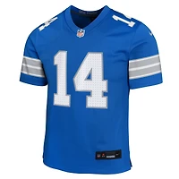 Youth Nike Amon-Ra St. Brown Blue Detroit Lions Game Jersey