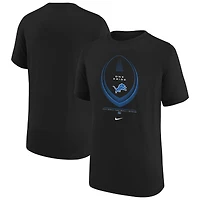 T-shirt Nike Dri-FIT Icon Legend blanc Detroit Lions pour jeunes