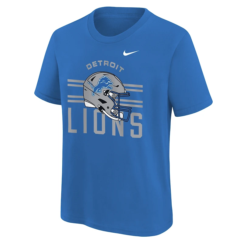 Youth Nike  Blue Detroit Lions Team Issue T-Shirt