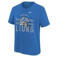 Youth Nike  Blue Detroit Lions Team Issue T-Shirt
